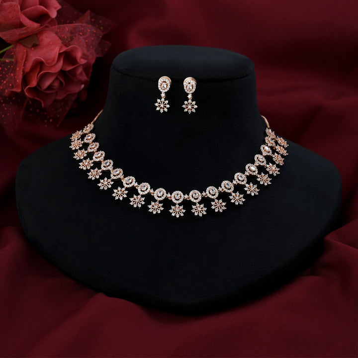 Classic Zircon necklace Set