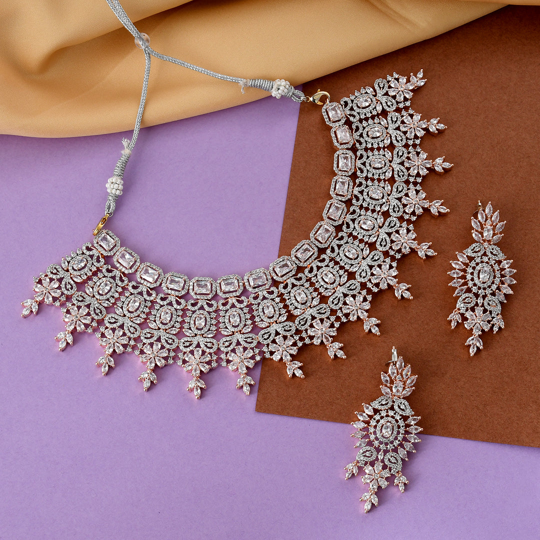 ZIRCON CHOKER SET