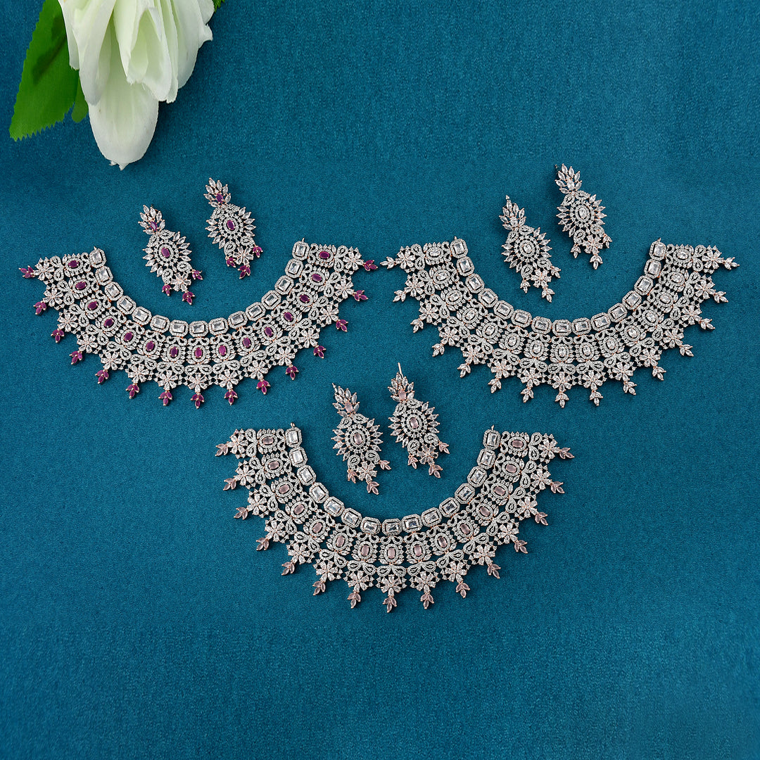 ZIRCON CHOKER SET