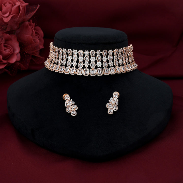 Mid Size Diamond Choker Set