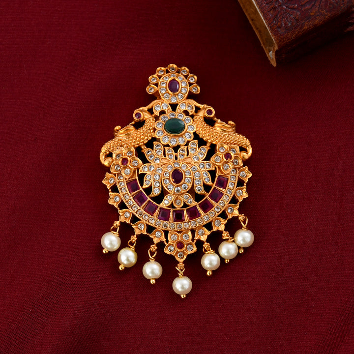 Peacock Design Hair Bun Pin