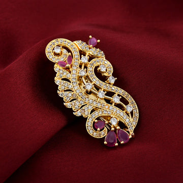 Saree deals brooch online