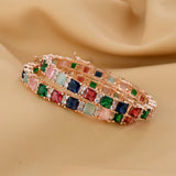 Multi Colour Diamond Bangles
