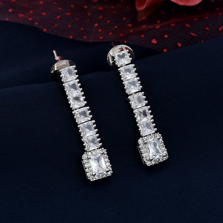 Single Line Diamond Necklace