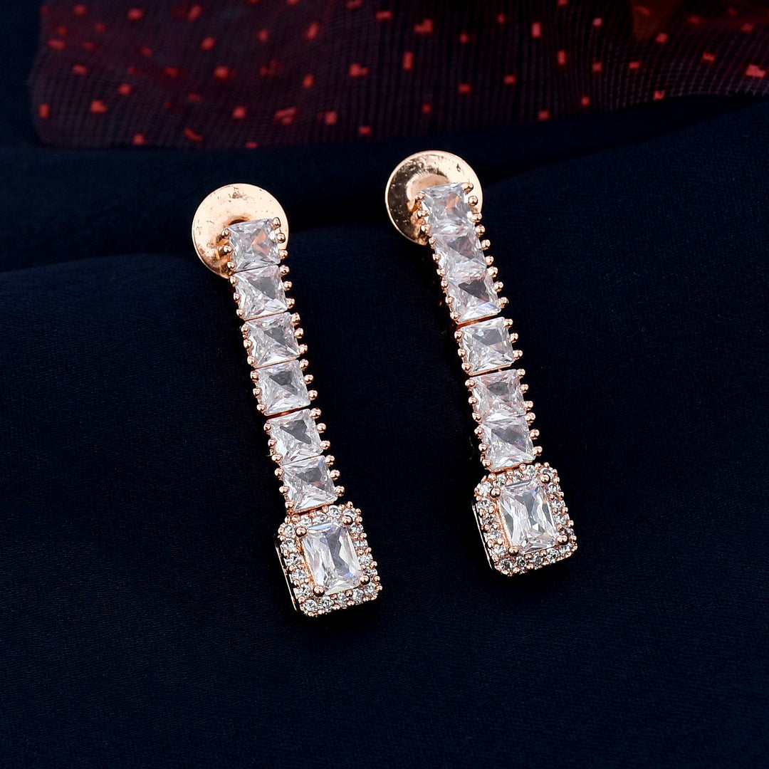 Single Line Diamond Necklace