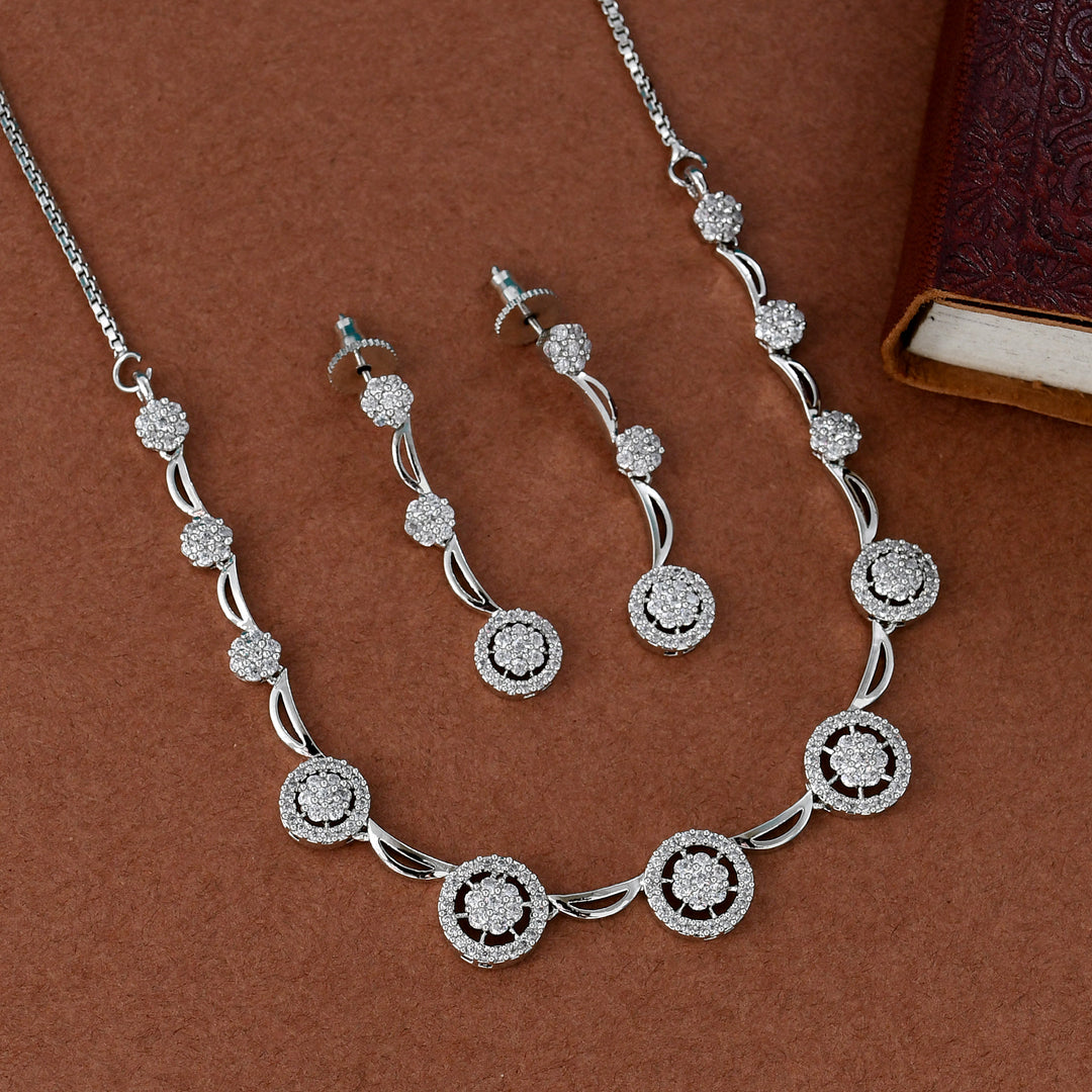 ZIRCON NECKLACE SET