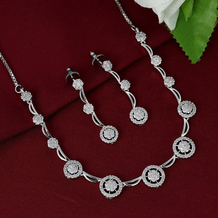 ZIRCON NECKLACE SET