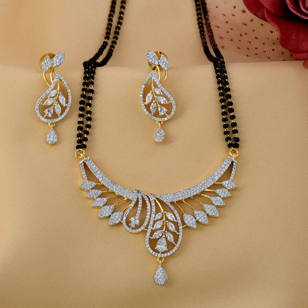 Classic Zircon Mangalsutra