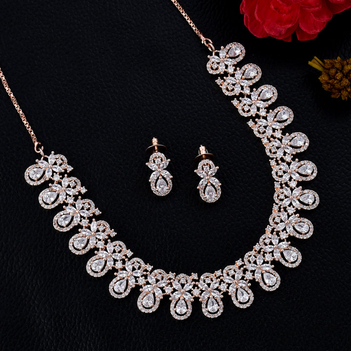 ZIRCON NECKLACE SET