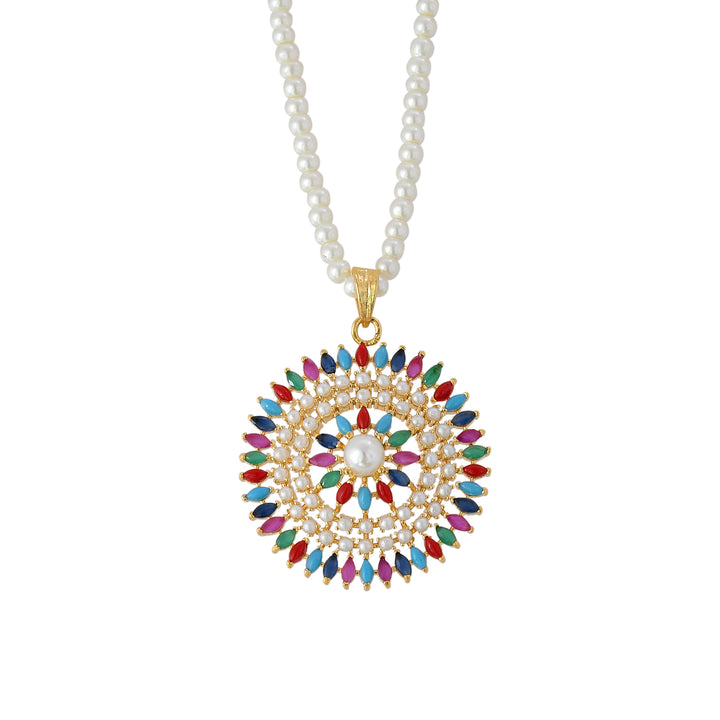 Multi Colour Pendant Set
