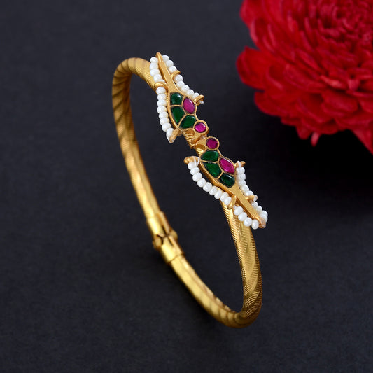 ADJUSTABLE KUNDAN BRACELET