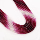 Natural Ruby Beaded Necklace