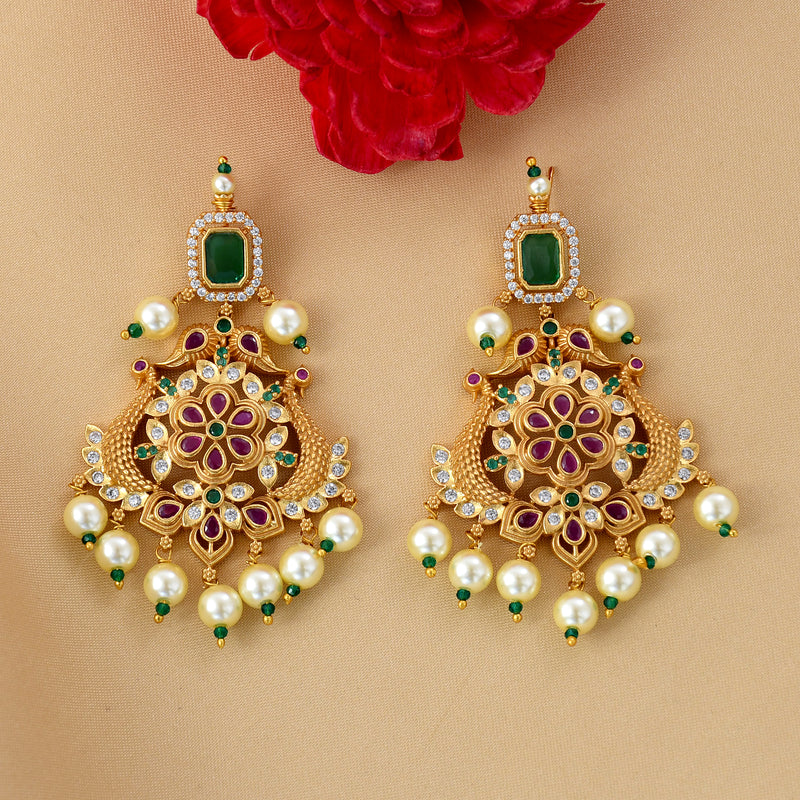 Traditional Style Antique Earrings