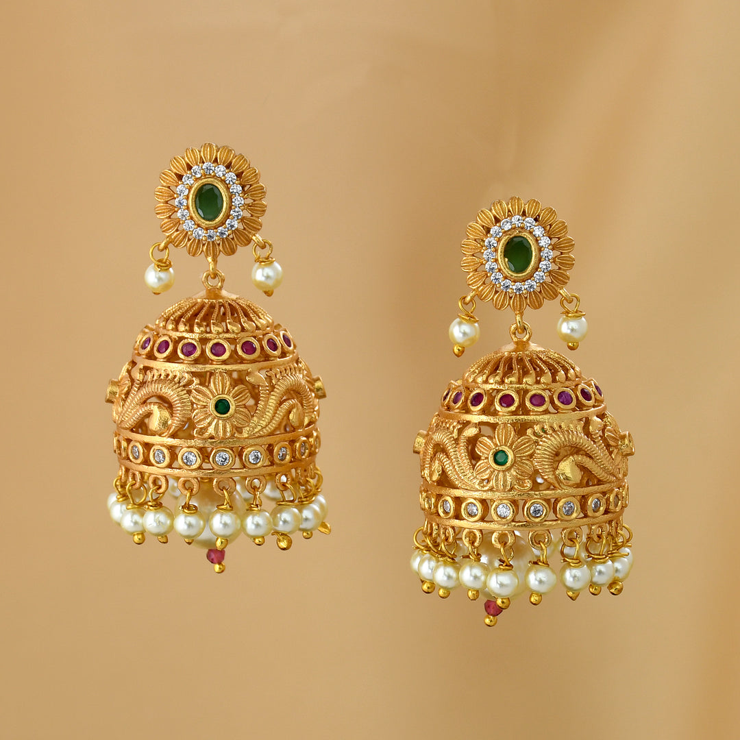 Antique Jhumka Earrings
