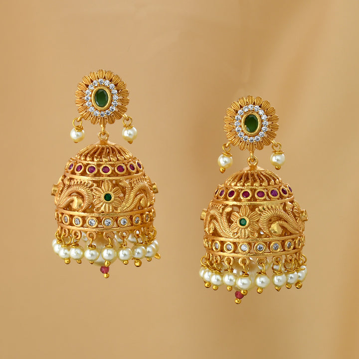Antique Jhumka Earrings