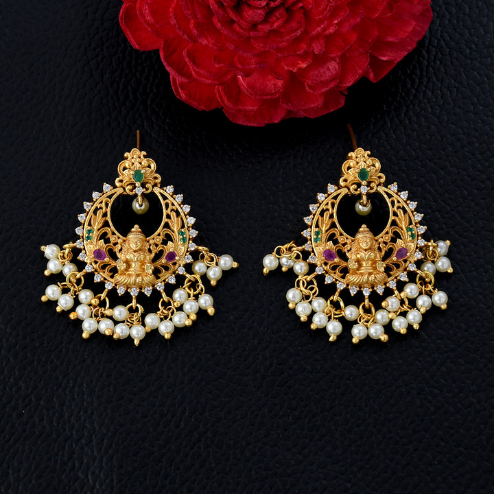 ANTIQUE TEMPLE EARRINGS