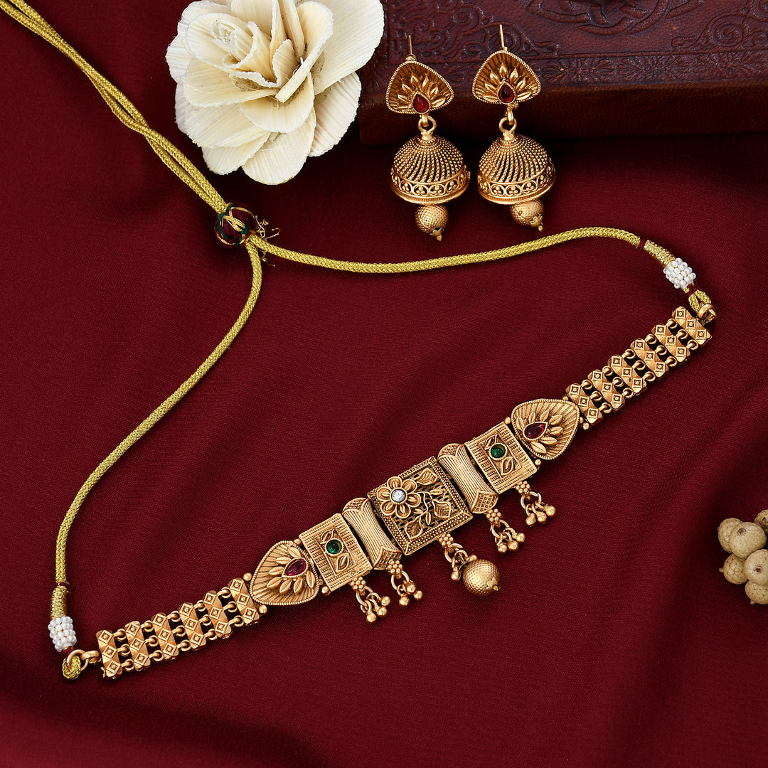 Royal Look Antique Choker Set