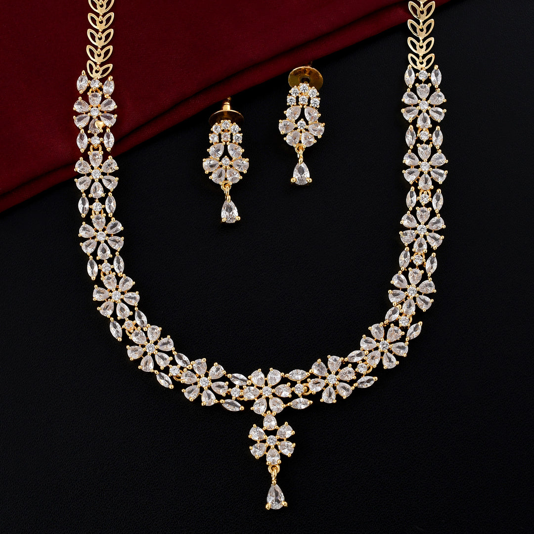 Zircon Necklace Set