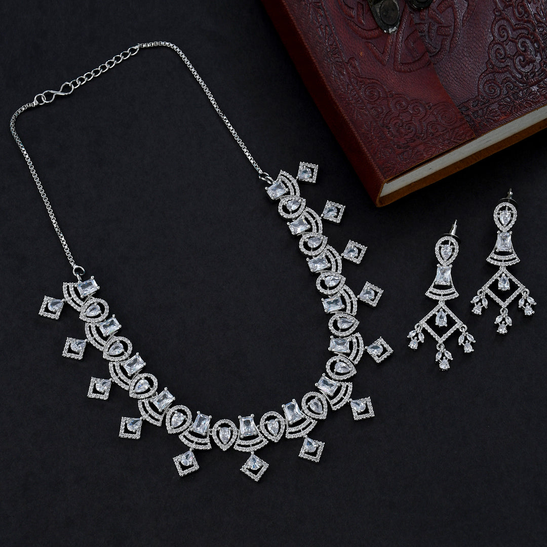 Zircon Necklace Set