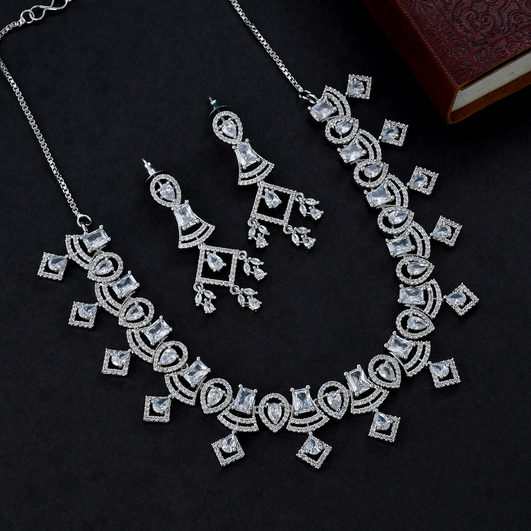 Zircon Necklace Set