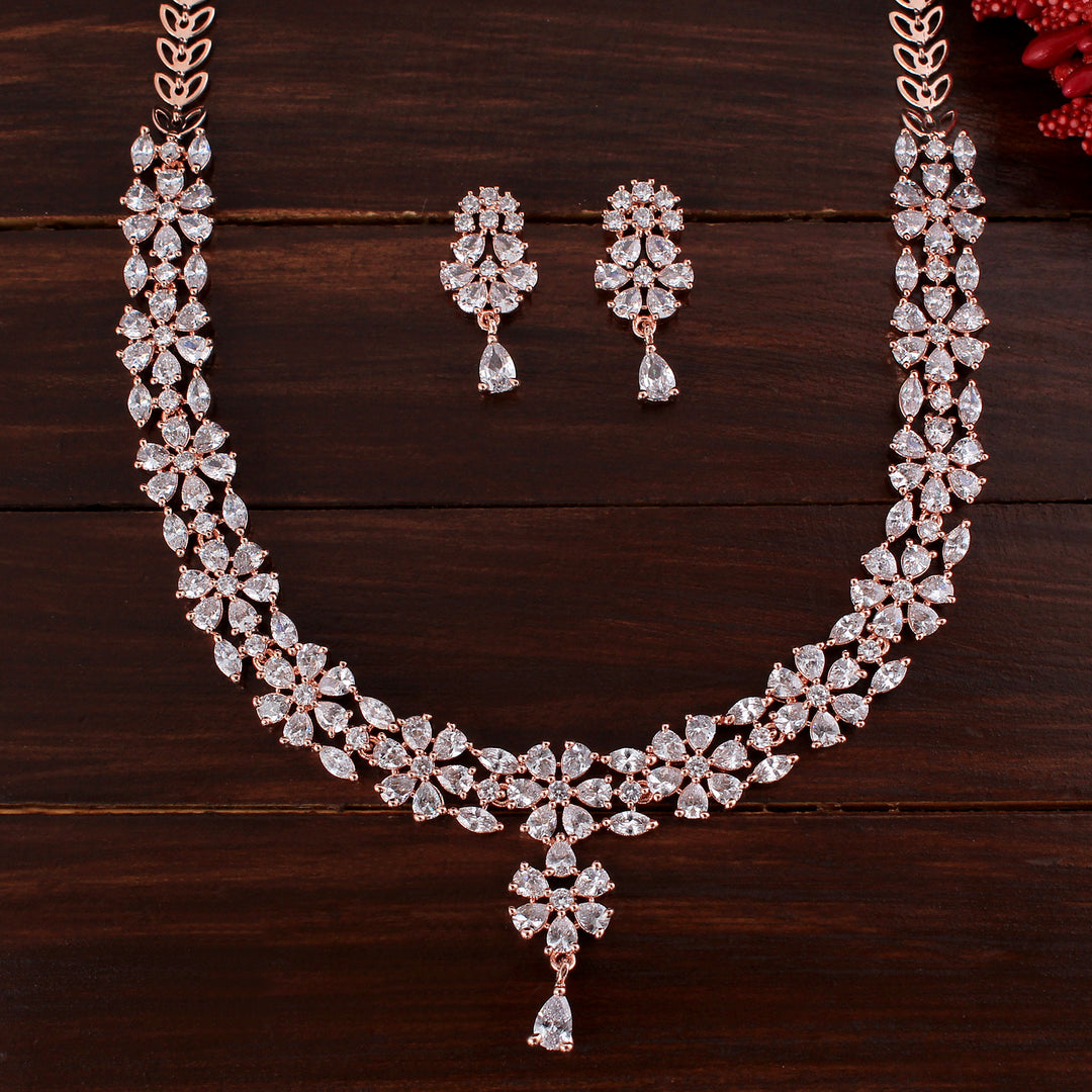 Zircon Necklace Set