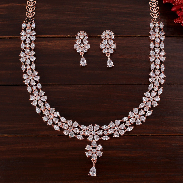 Zircon Necklace Set
