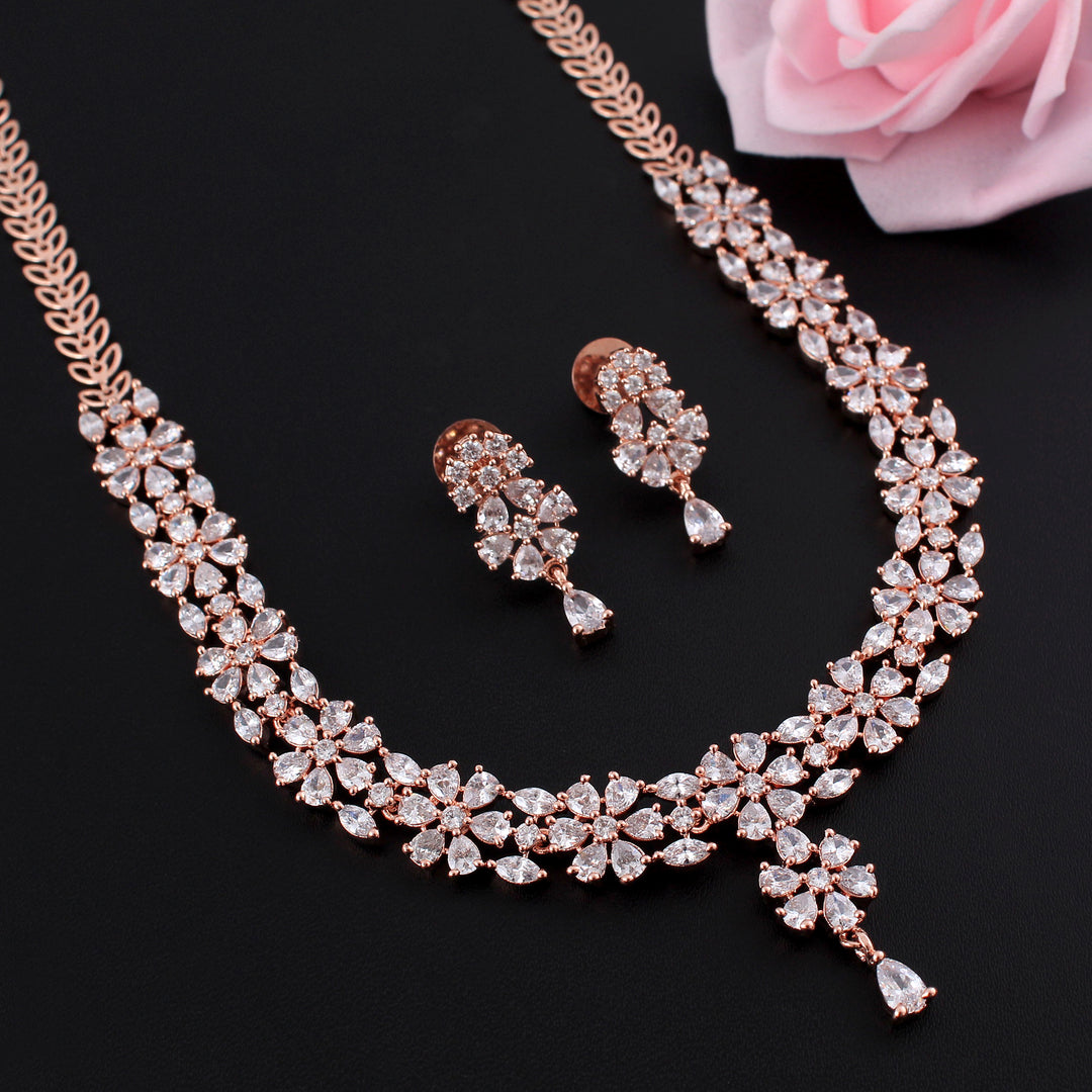 Zircon Necklace Set