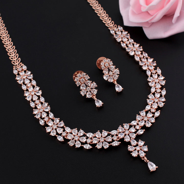 Zircon Necklace Set