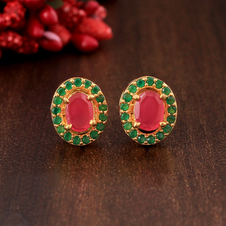 Gold Plated Pendant Set