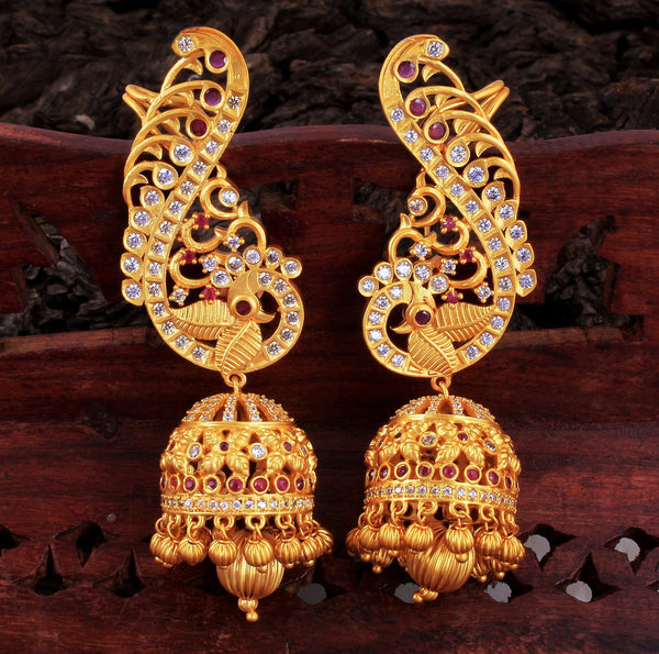 Gold Plated Earcuffs - Rebaari Jewels