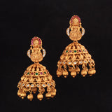 Antique Temple Jhumka Earrings