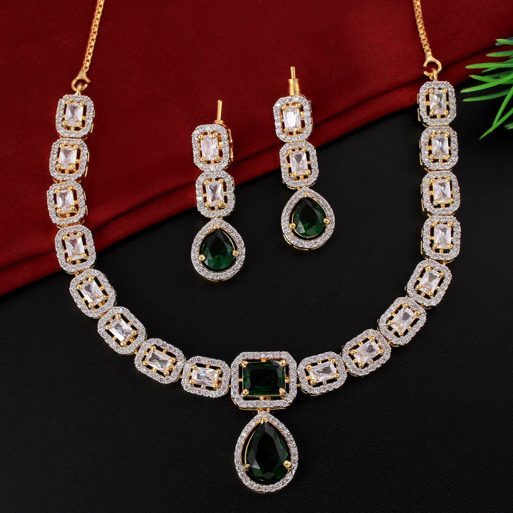 Zircon Necklace Set