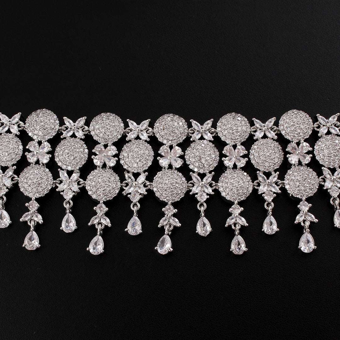 Classic Zircon Choker Set