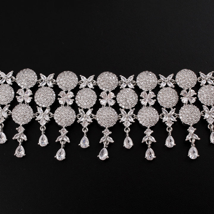 Classic Zircon Choker Set