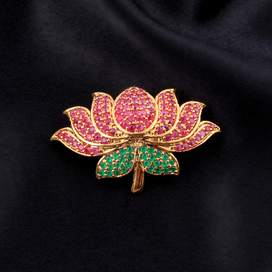 Gold Plated Brooch