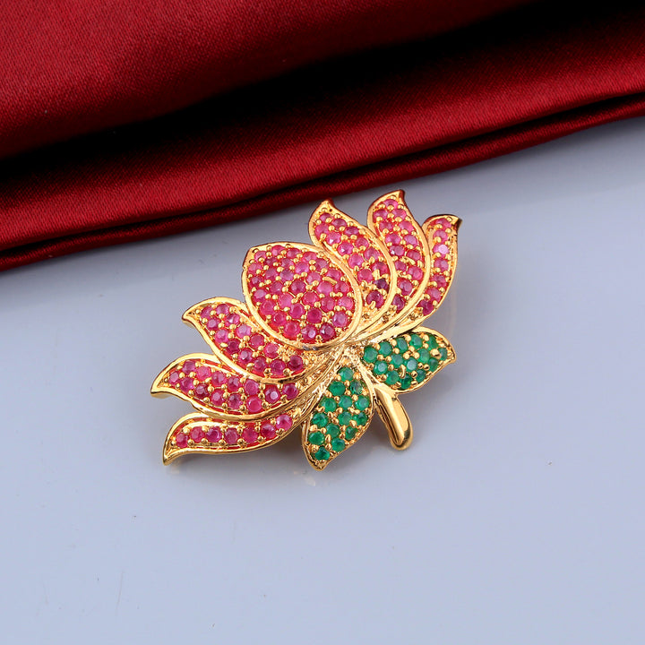 Gold Plated Brooch