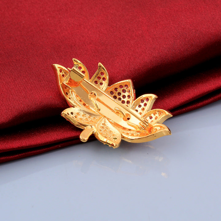 Gold Plated Brooch