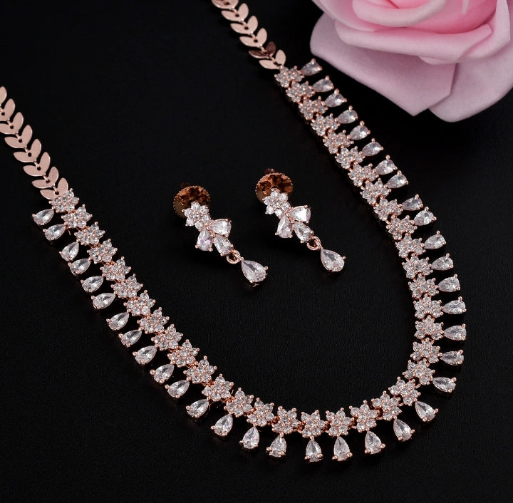 Zircon Necklace Set